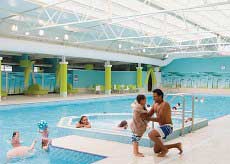Swimming Pool at Caister on Sea Holiday Park  on Norfolk Coast
